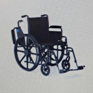 37- K1186N22S BASIC WHEELCHAIR 18" WIDE/ SWINGAWAY
